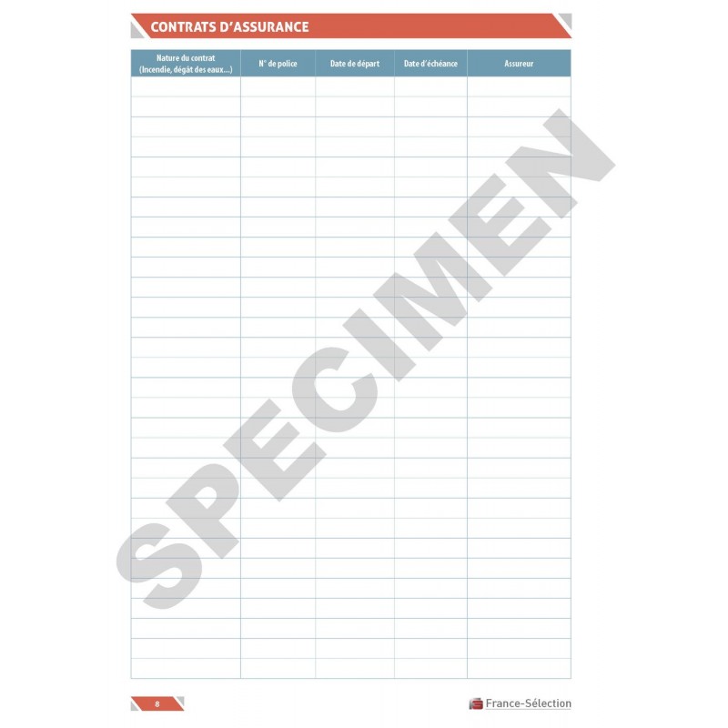 Registre de sécurité pour ERP, Industrie et Habitation - BLI Registre de sécurité pour ERP, Industrie et Habitation - BLI